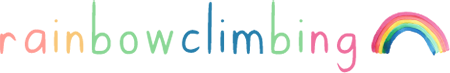 rainbow climbing logo